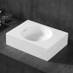 Popular Wholesale Designer Counter Top Sink & Wall Hung Single Wash Basin XA-G22