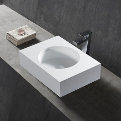 Popular Wholesale Designer Counter Top Sink & Wall Hung Single Wash Basin XA-G22