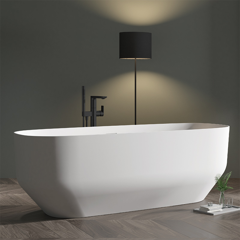 Lieferant Ovale freistehende Acrylbadewanne TW-7711