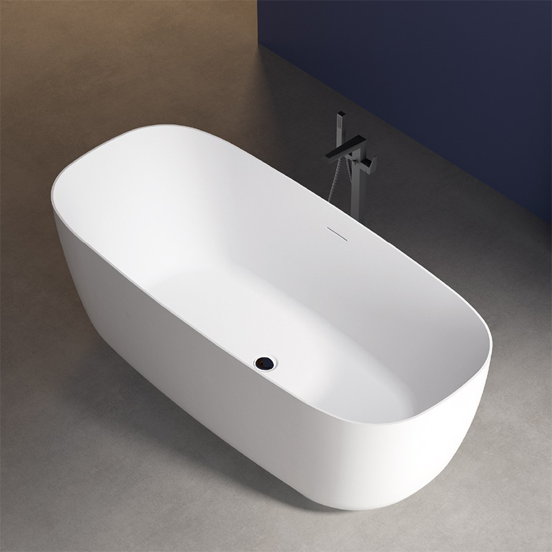 Ovale freistehende Acrylbadewanne im Fabrikgroßhandel TW-7716