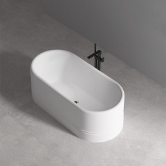 Factory Supply Quality Assurance Oval Freestanding Acrylic Bathtub TW-7780