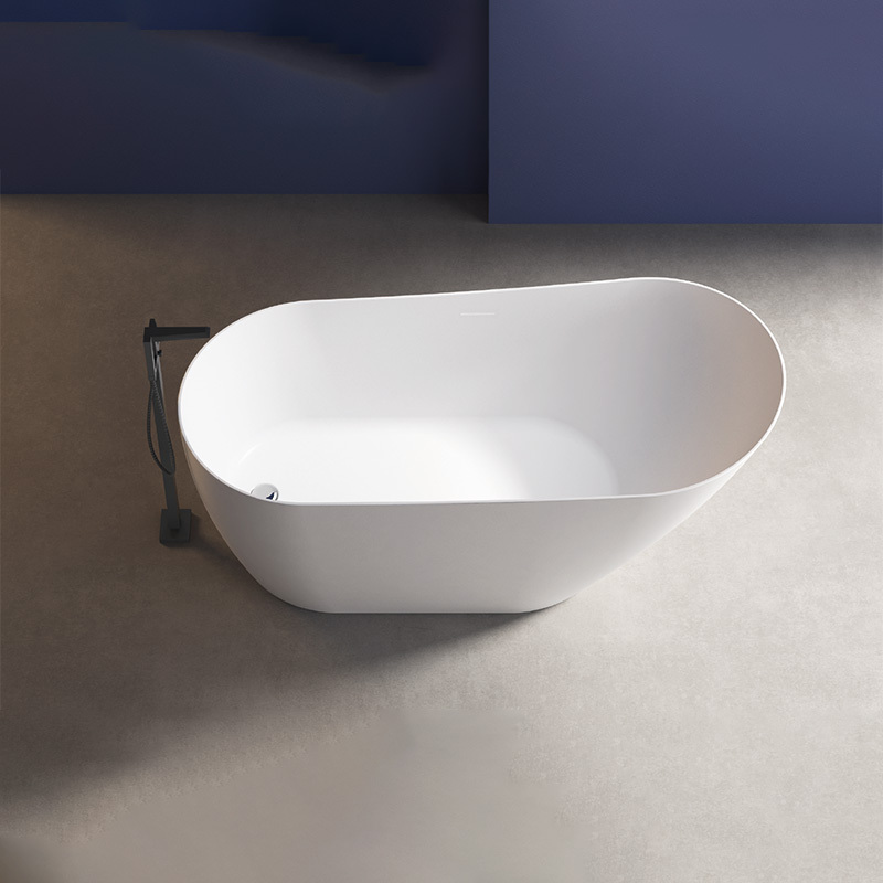 Beliebte Großhandel Designer Oval freistehende Acrylbadewanne TW-7728