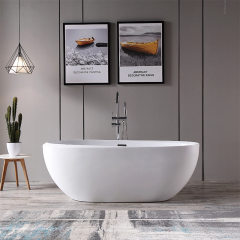 Wholesale Fashion Oval Freestanding Acrylic Bathtub TW-6617