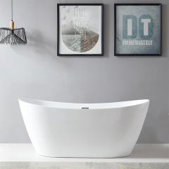 Wholesale Price High-End Oval Freestanding Acrylic Bathtub TW-6612