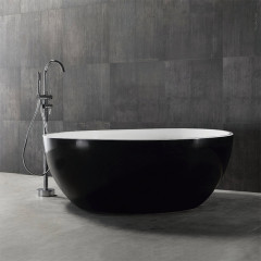 Hot Style Wholesale Colorful Round Freestanding Acrylic Bathtub XA-139