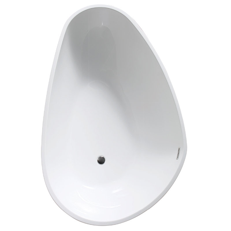 Factory Wholesale Shell-Shape Freestanding Acrylic Bathtub TW-6696