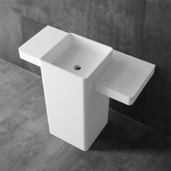 Wholesale Fashion Freestanding Pedestal Bathroom Wash Basin Sink XA-Z80