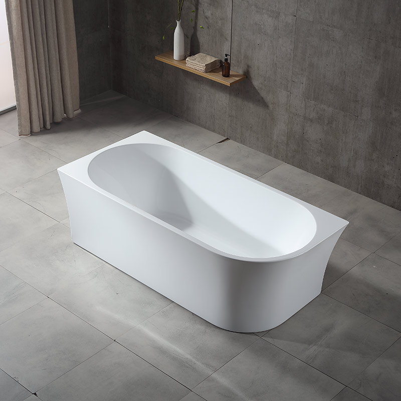 Factory Wholesale Corner Freestanding Acrylic Corner Bathtub XA-190