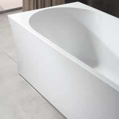 Factory Wholesale Corner Freestanding Acrylic Corner Bathtub XA-190