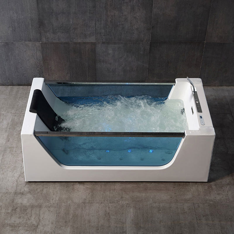 Freestanding Whirlpool Massage Function Acrylic Bathtubs XA-038