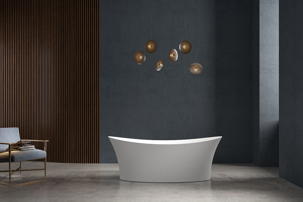 Oval Freestanding Acrylic Bathtub TW-7626