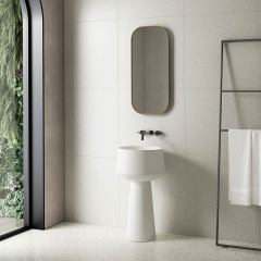 Wholesale Fashion Round Freestanding Pedestal Bathroom Wash Basin TW-Z363