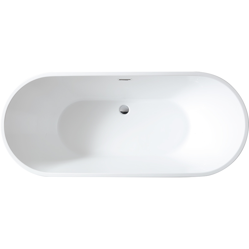Wholesale High End Quality Oval Freestanding Acrylic Bathtub XA-121