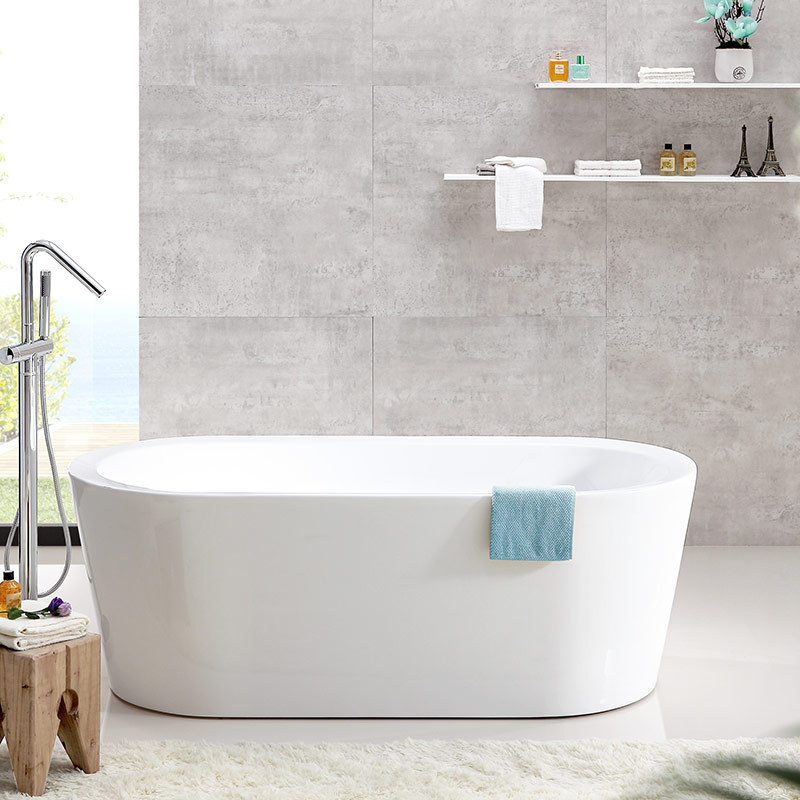 Exporteur Ovale freistehende Acrylbadewanne XA-106