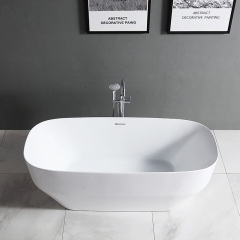Supplier Oval Freestanding Acrylic Bathtub TW-7711