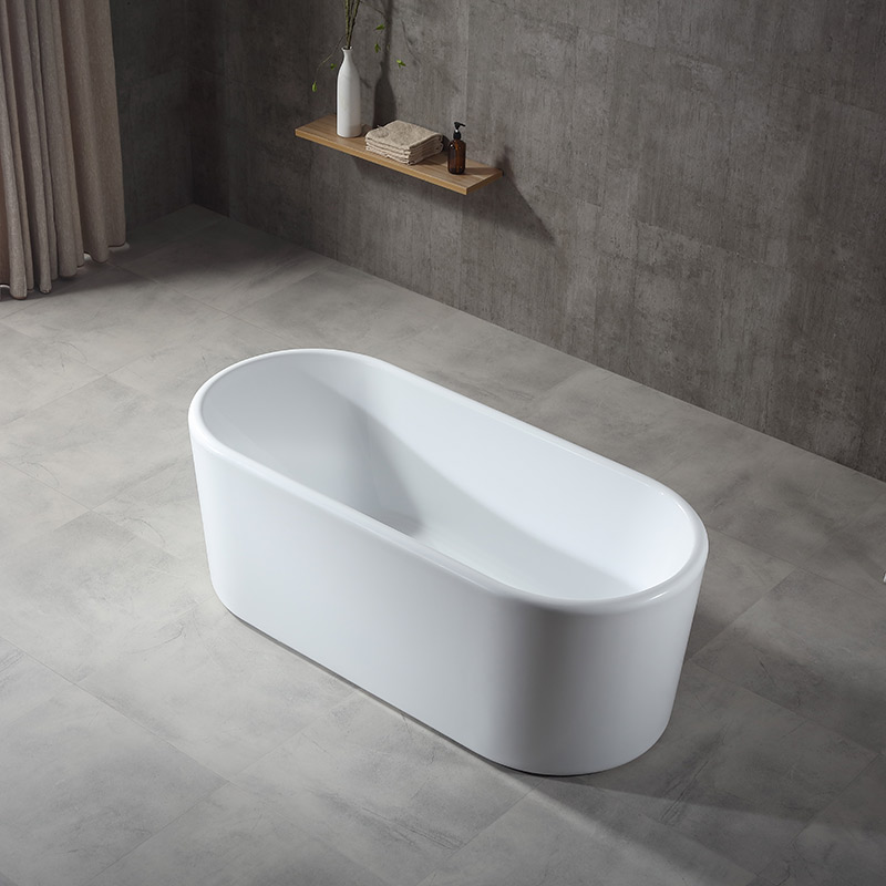 Hochwertige ovale freistehende Acrylbadewanne im Großhandel mit einzigartigem Design XA-101