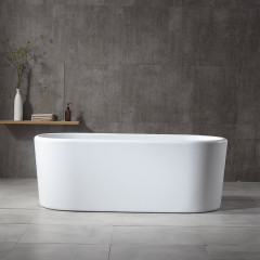 Quality Wholesale Unique Design Oval Freestanding Acrylic Bathtub XA-101