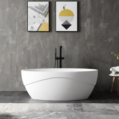 Factory Wholesale Freestanding Corian Bathtub XA-8809