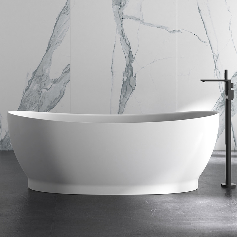 Hot Style Großhandel freistehende Corian-Badewanne XA-8838