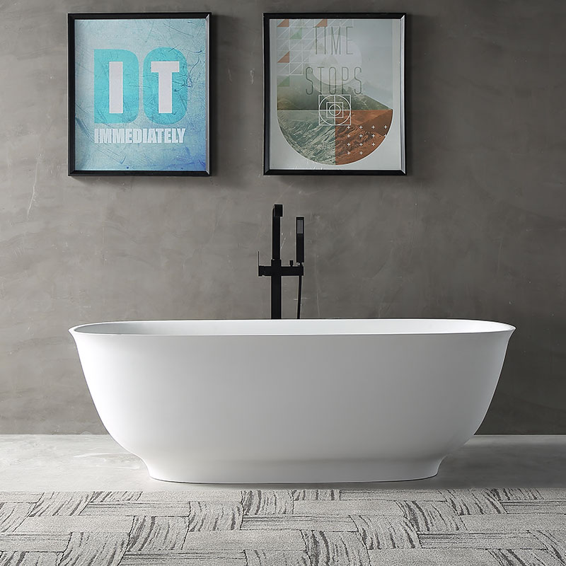 Heiße Art-Großverkauf-ovale freistehende Acrylbadewanne TW-6623