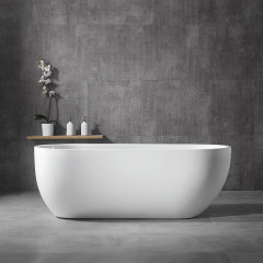 China Wholesale Factory Oval Freestanding Acrylic Bathtub TW-6615