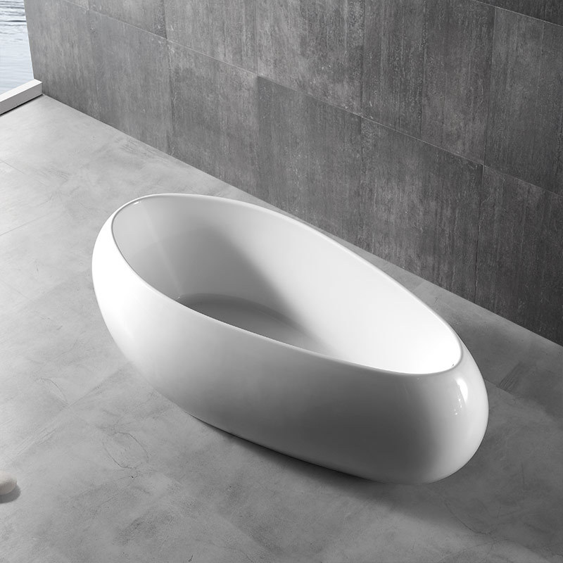 Popular Wholesale Designer Oval Freestanding Acrylic Bathtub TW-6628