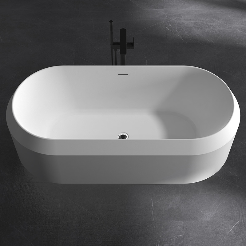 Wholesale High End Quality Oval Freestanding Acrylic Bathtub TW-7722