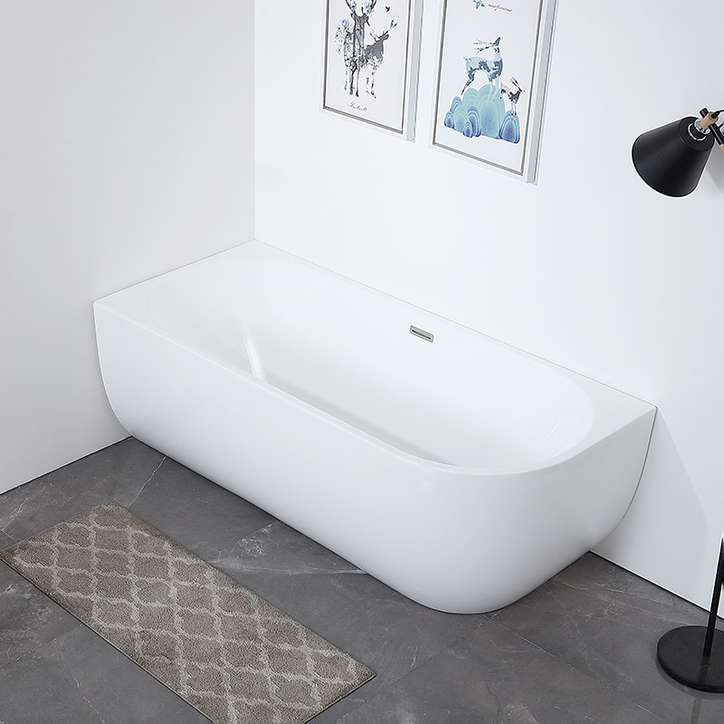 Hochwertige freistehende Eckbadewanne aus Acryl mit einzigartigem Design im Großhandel TW-6650L/R