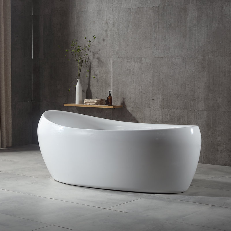 Wholesale High End Quality Oval Freestanding Acrylic Bathtub TW-6616