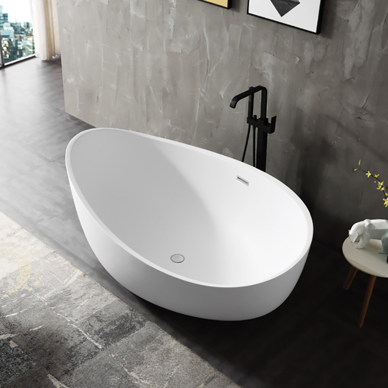 Wholesale Fashion Colorful Oval Free Standing Acrylic Bathtub TW-6620