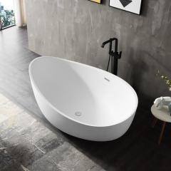 Großhandel Mode bunte ovale freistehende Acrylbadewanne TW-6620