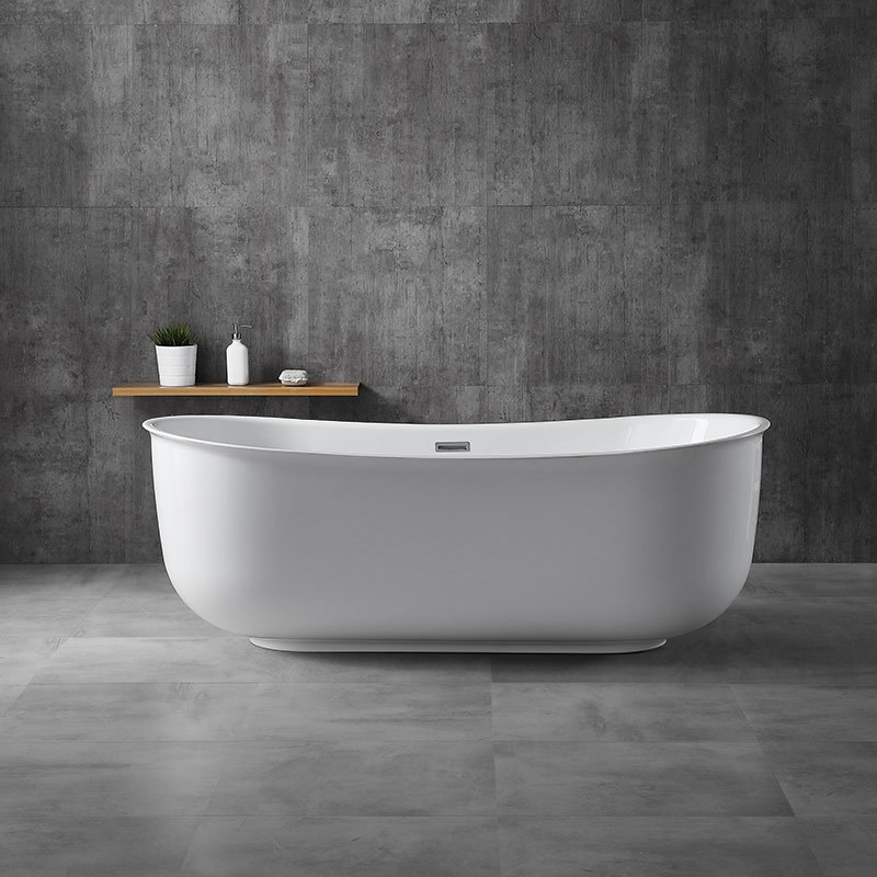 Hot Style Großhandel Ovale freistehende Acrylbadewanne TW-6607