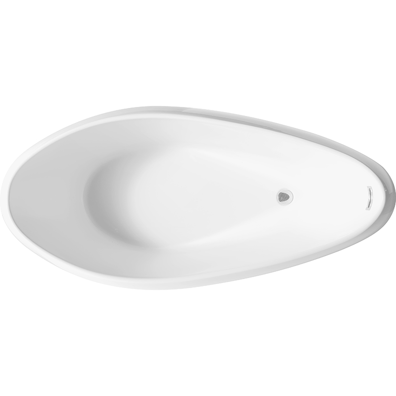 Beliebte Großhandel Designer Oval freistehende Acrylbadewanne TW-6628