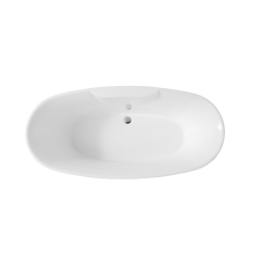 Hot Style Großhandel Ovale freistehende Acrylbadewanne TW-6680