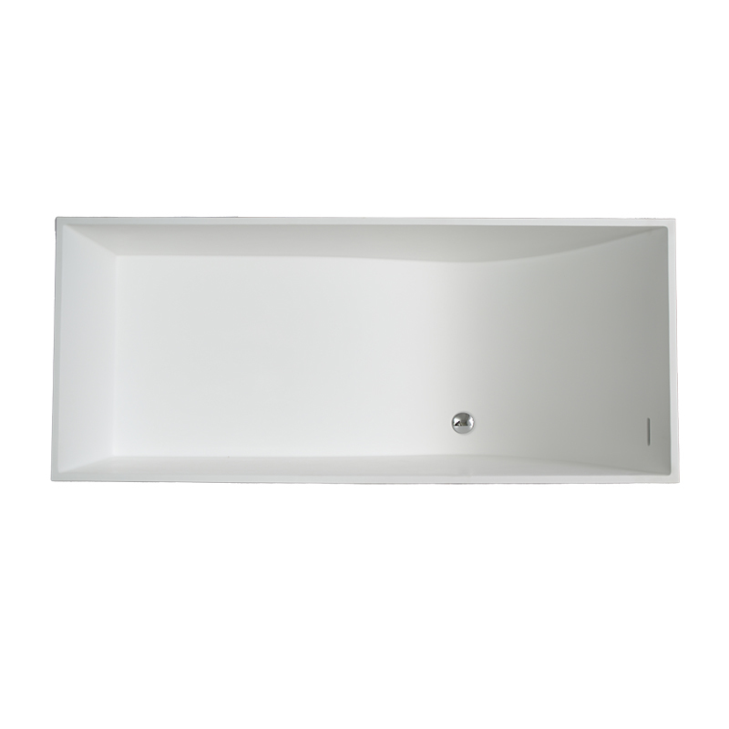 Factory Supply Quality Assurance Rectangle Freestanding Artificial Stone Bathtub XA-8872