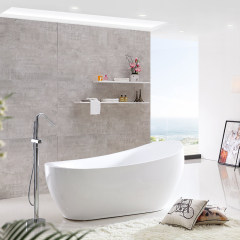 Qualitätssicherung der Fabrikversorgung Ovale freistehende Acrylbadewanne XA-102