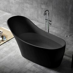 Factory Wholesale Colorful Oval Freestanding Solid Surface Bathtub XA-8811