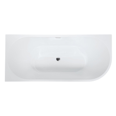 Hochwertige freistehende Eckbadewanne aus Acryl mit einzigartigem Design im Großhandel TW-6650L/R