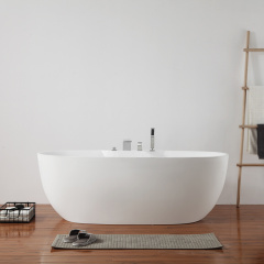 Hot Style Wholesale Oval Freestanding Acrylic Bathtub TW-6680