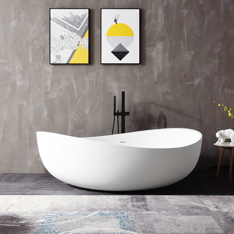 Großhandel Mode bunte ovale freistehende Acrylbadewanne TW-6620