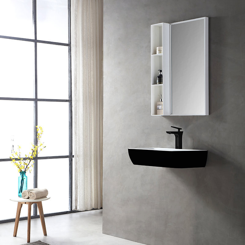 Wholesale High End Quality Colorful Solid Surface Wall Hung Wash Basin TW-G201