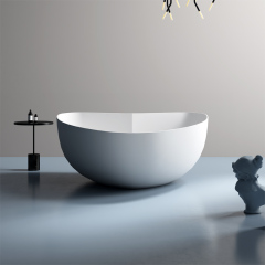 Factory Wholesale Heart-shaped Freestanding Acrylic Bathtub TW-7663