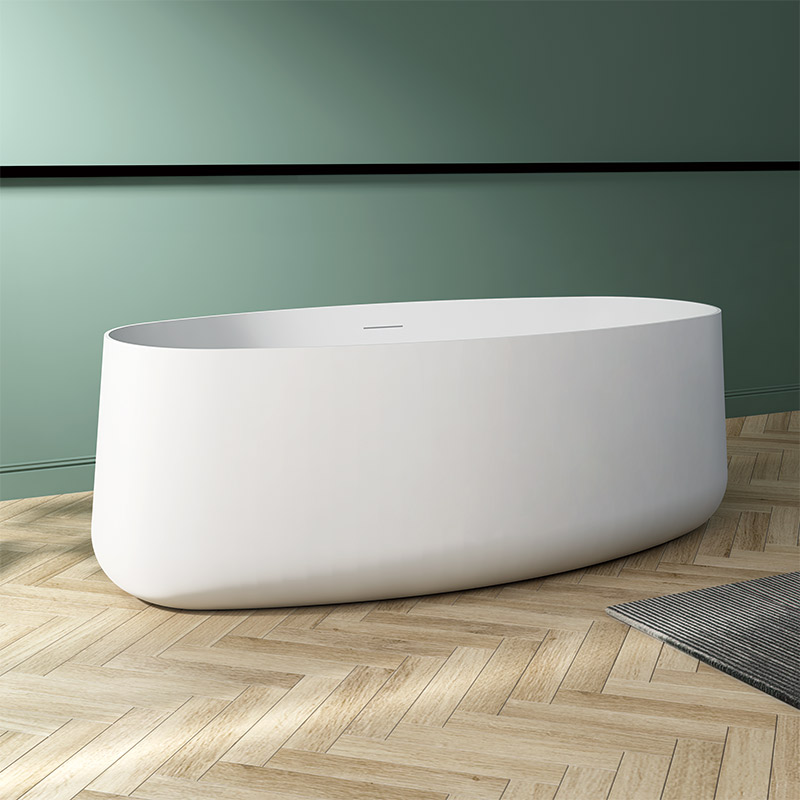 Hot Style Wholesale Oval Freestanding Acrylic Bathtub TW-7695