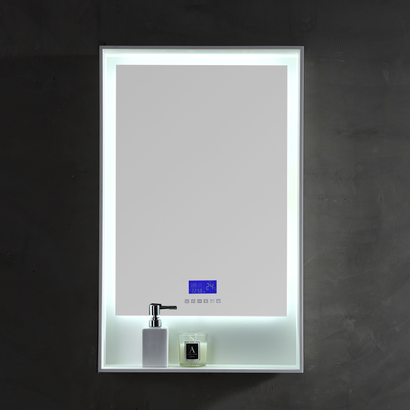 Factory Wholesale Wall Mounted Bathroom Mirror With Shelf Cabinet XA-ML85