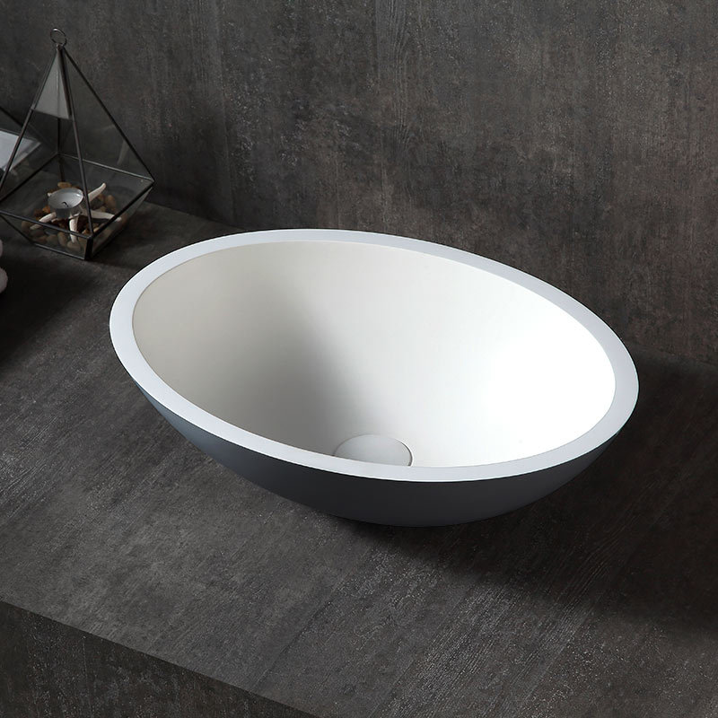 Supplier Oval Above Counter Top Wash Basin XA-A62