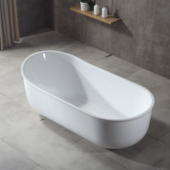 Popular Wholesale Designer Oval Freestanding Acrylic Bathtub TW-6608