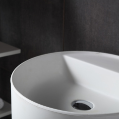 Wholesale Fashion Round Freestanding Pedestal Bathroom Wash Basin Sink XA-Z65