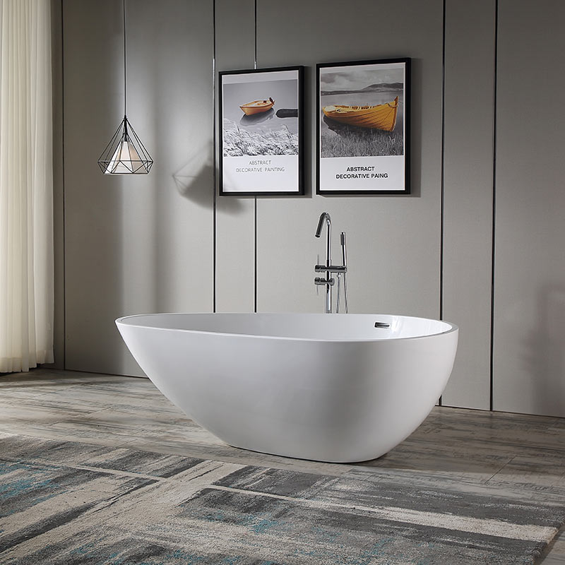 Freistehende Acrylbadewanne in Muschelform im Fabrikgroßhandel TW-6696