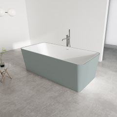 Beliebte freistehende Designer-Badewanne mit fester Oberfläche im Großhandel XA-8827