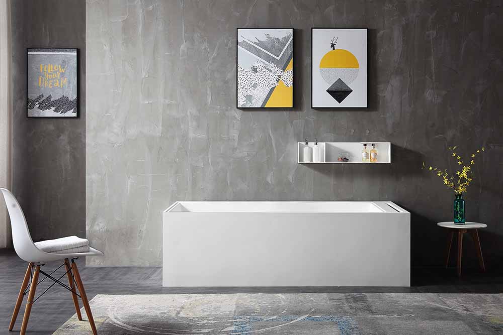 Why do you need an artificial stone bathtub? Everything you need to know about solid surface bathtub！